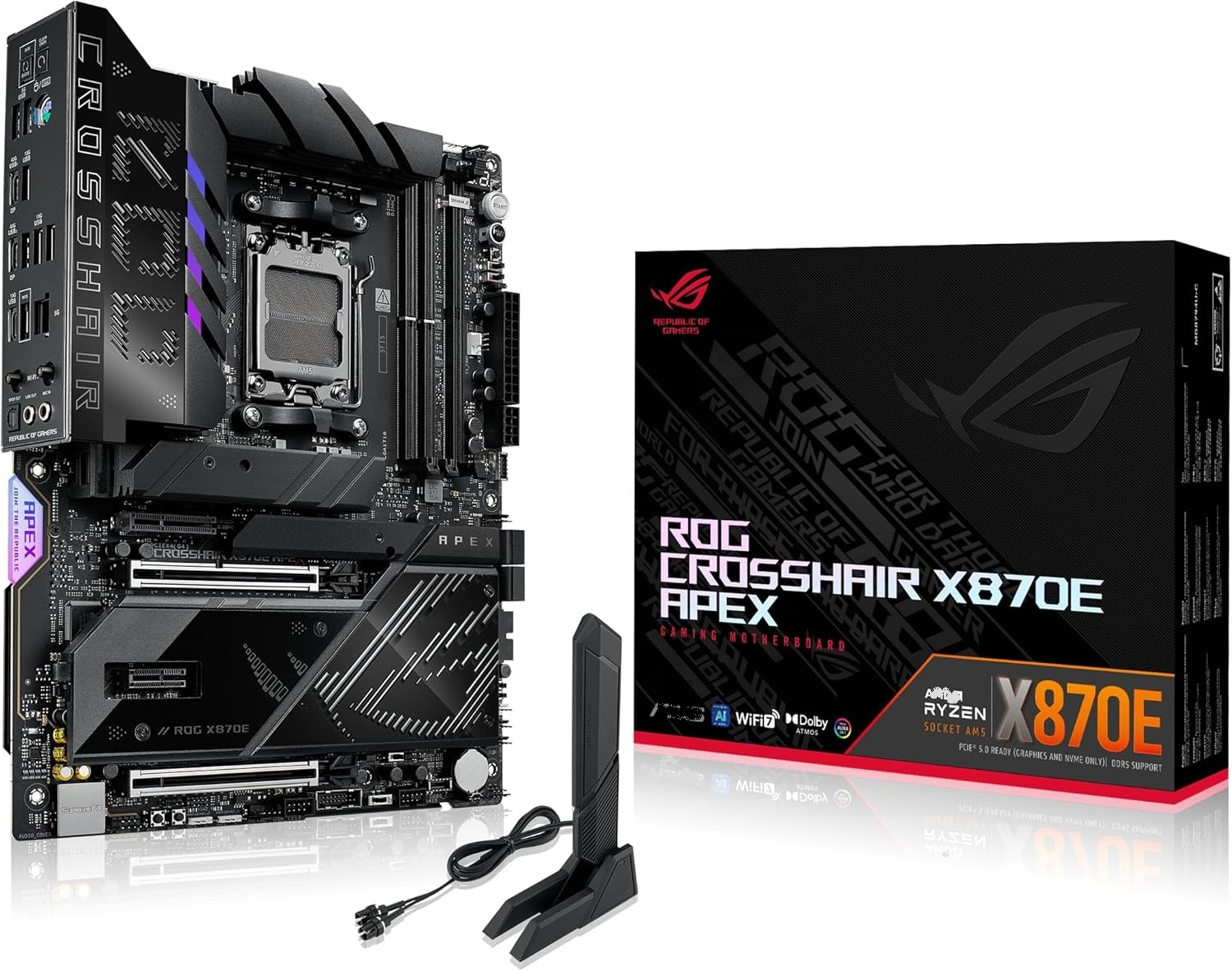 Placa base Rog Crosshair X870e - X870E Atx Motherboard reseña y precio